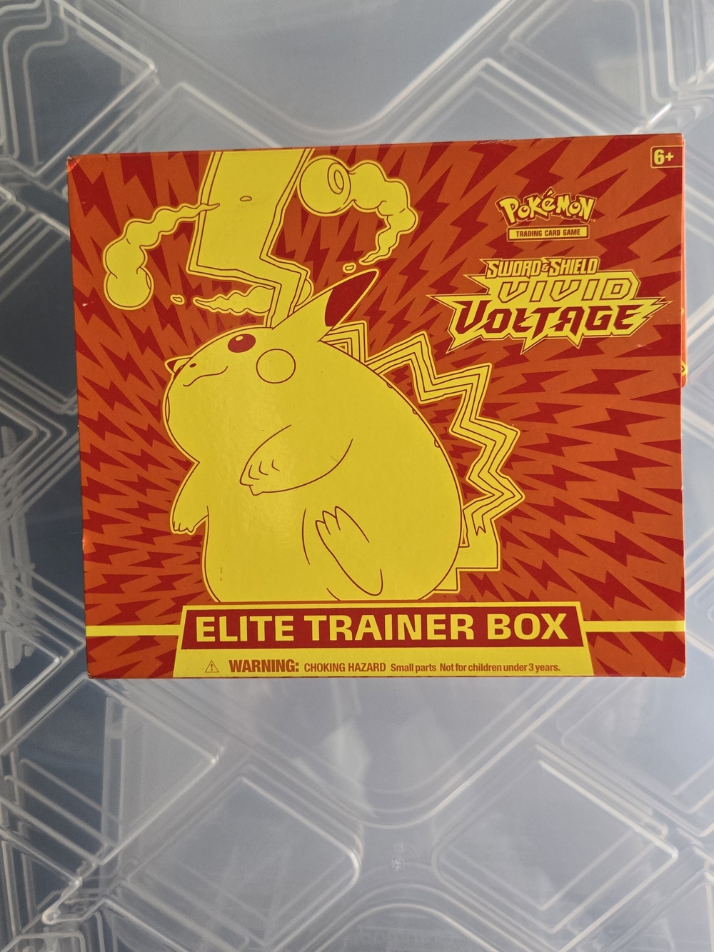 Pokémon Sword & Shield Vivid Voltage Elite Trainer Box 8 TCG packs Not Included.